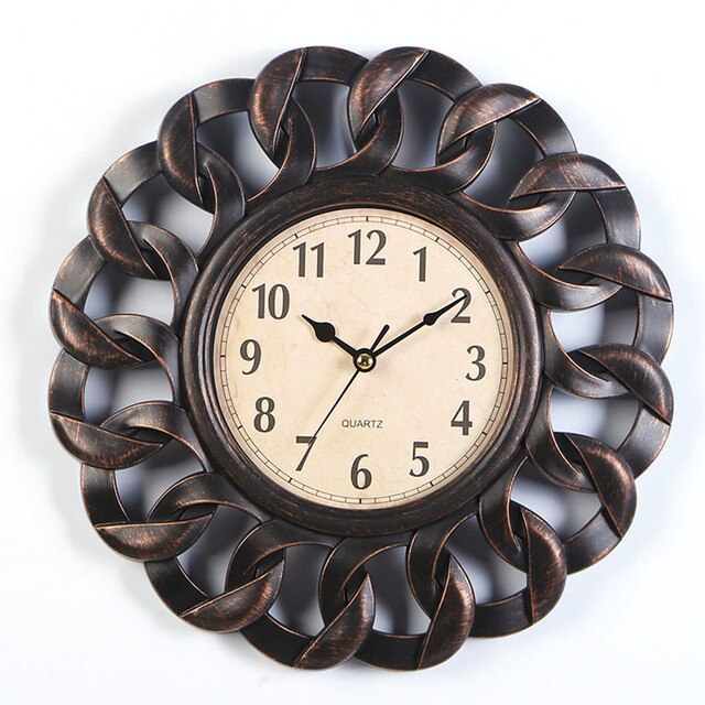 Saat Wandklok Klok Klok Relogio De Parede Duvar Saati Horloge Murale Relogio De Parede Decorativo Vintage Quartz Klokken Klok: Blauw