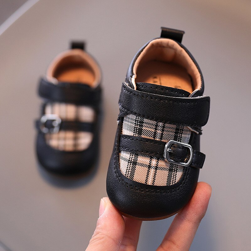 0-2 Jaar Baby Meisje Schoenen Mode Herfst Wit Peuter Prinses Lederen Schoenen Kleine Vrouwelijke Enkele Schoenen Non-skid