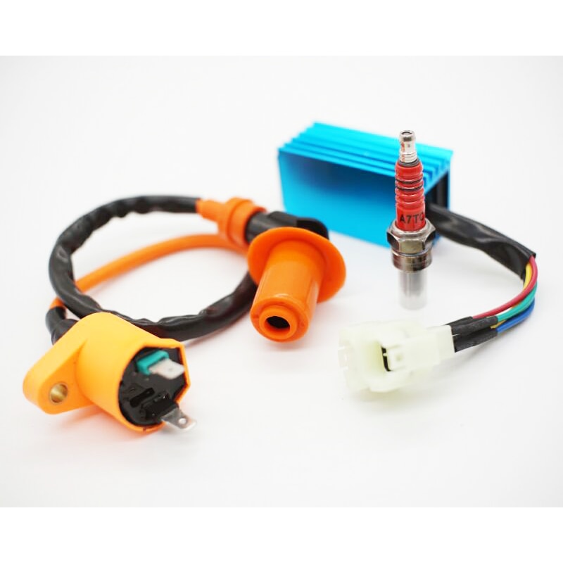 Motorbike Racing CDI Racing Ignition Coil for GY6 50cc 125cc 150cc 250cc Engines Moped Scooter ATV Quad Motorcycle