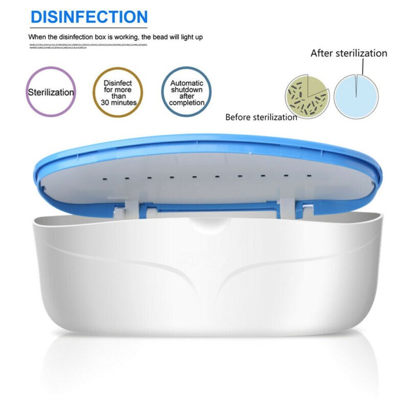 UV LED Nail Sterilizer Box Manicure Beauty Comestic Tool Disinfecting Sterilizer