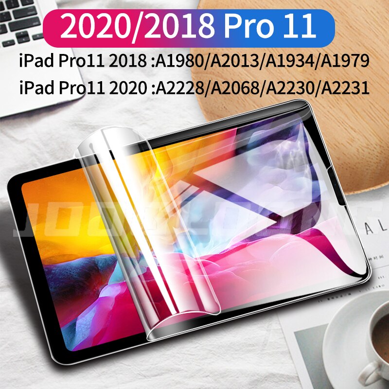 Hydrogel film For iPad 7th 8th 10.2 mini 6 5 Screen Protector For ipad pro 11 Air 4 3 2 10.5 Protective No Glass: For IPAD Pro 11