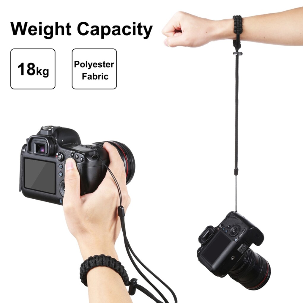 2Pcs Camera Wrist Strap Camera Touw Camera Lanyard Quick Release Polsband