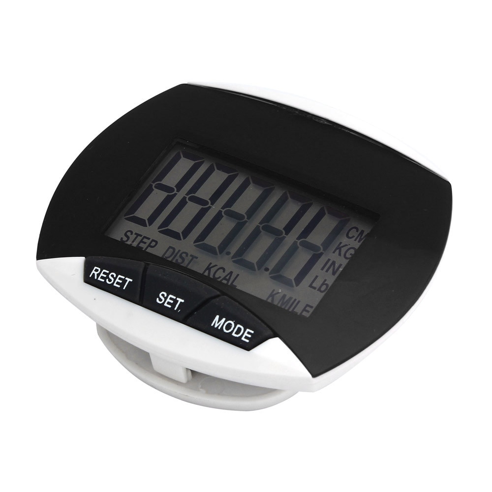 Stappenteller Walking Calorie Stappenteller Waterdichte LCD Run Stap Stappenteller loopafstand Calorie Counter