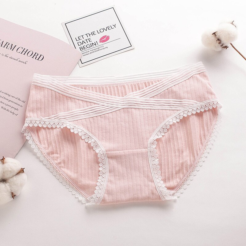 Schwangerschaft Unterhose damen Unterhose Weiche Baumwolle Höschen Einfarbig Schriftsätze Mutterschaft Kleidung Standard Größe M-XXL Korsett: A / M