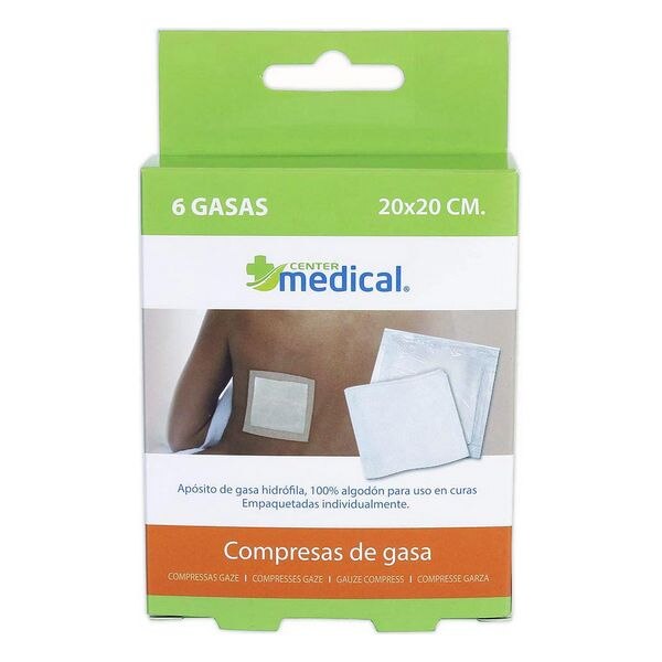 Gasas Esterilizadas (6 uds)