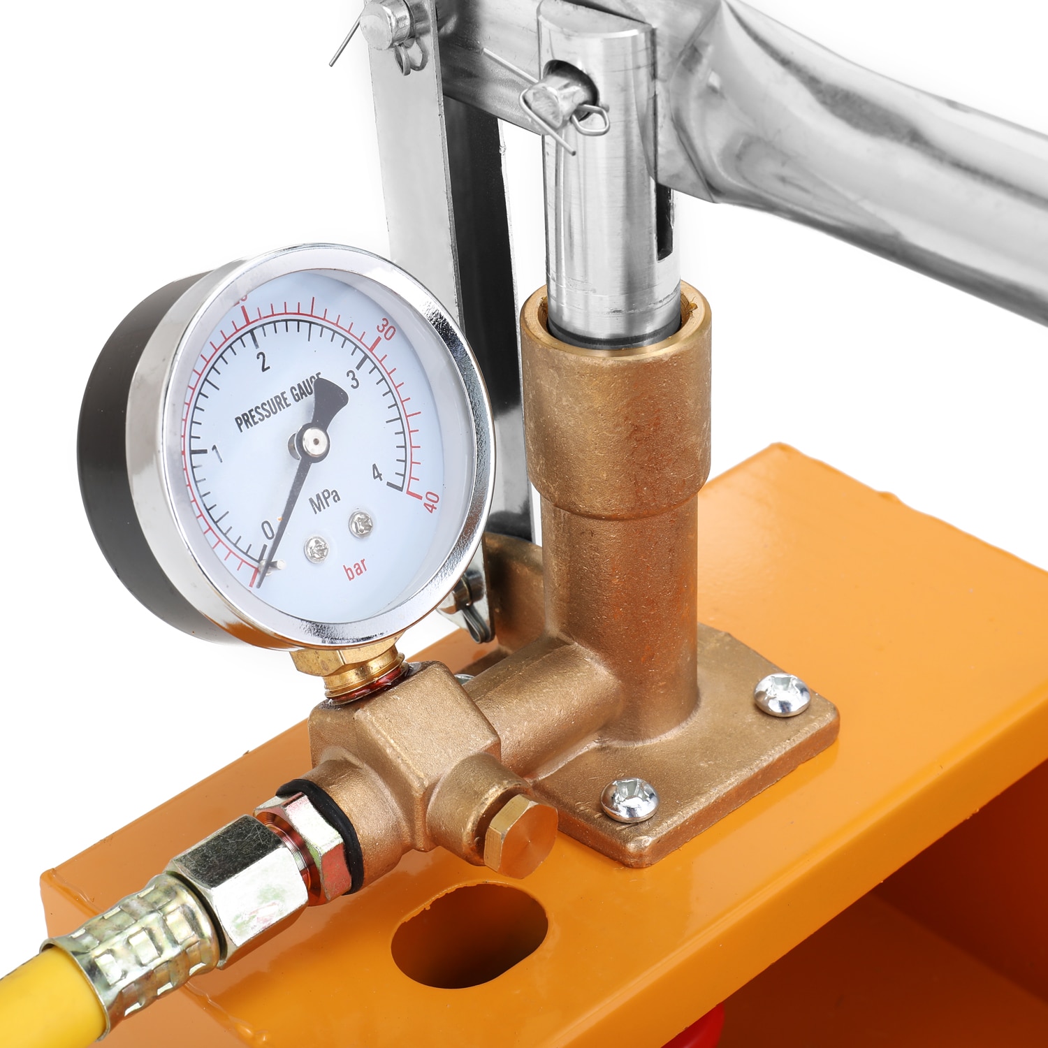 2.5MPa 0-40KG Water Pressure Tester Manual Hydraulic Water Pressure Test Pipeline Tester Test Pump with Filter