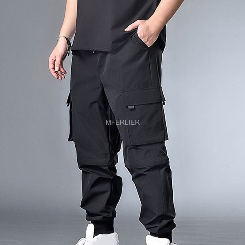 Summer Spring Large Size Men Pants 7XL 140kg 5XL 6XL Long Pants
