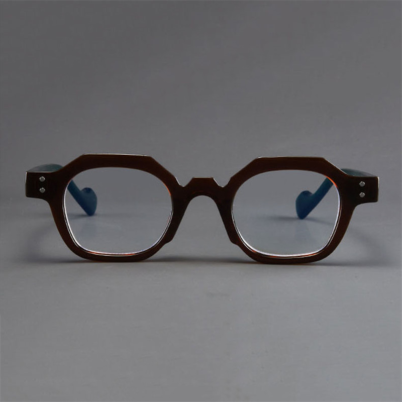 Ahora retro polygon leesbril voor mannen en vrouwen met presbyopie, vintage montuur, dioptrie 0+1.0+1.5+2.0+2.5+3.0+3.5+4.0