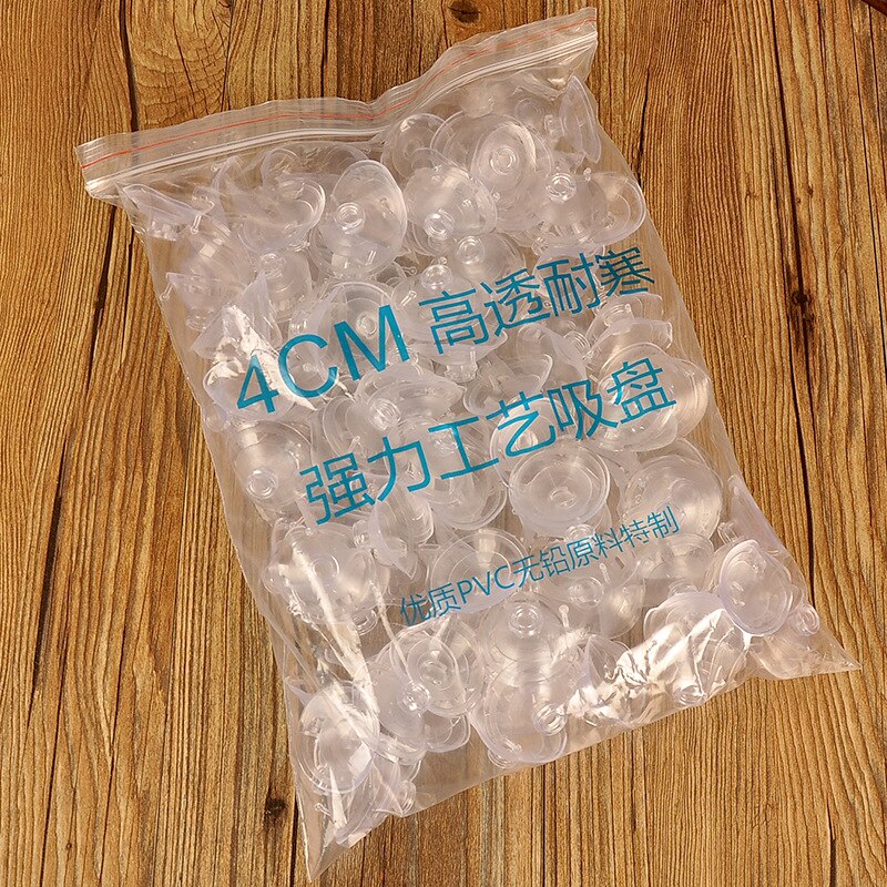 50Pcs 40mm Mushroom Suction Cups Hooks Suckers Kitchen Bathroom Suction Cups wedding Sucker Accessories Sucker Pads For Glass