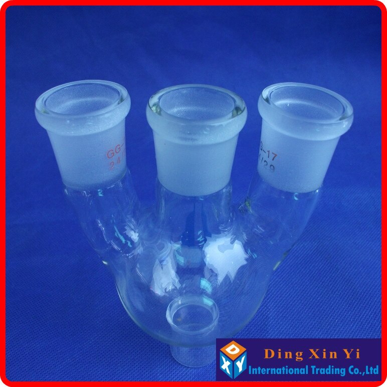 100ml 24/29 three-necked round-bottom flask,Flask round bottom with three necks,short neck standard ground mouth