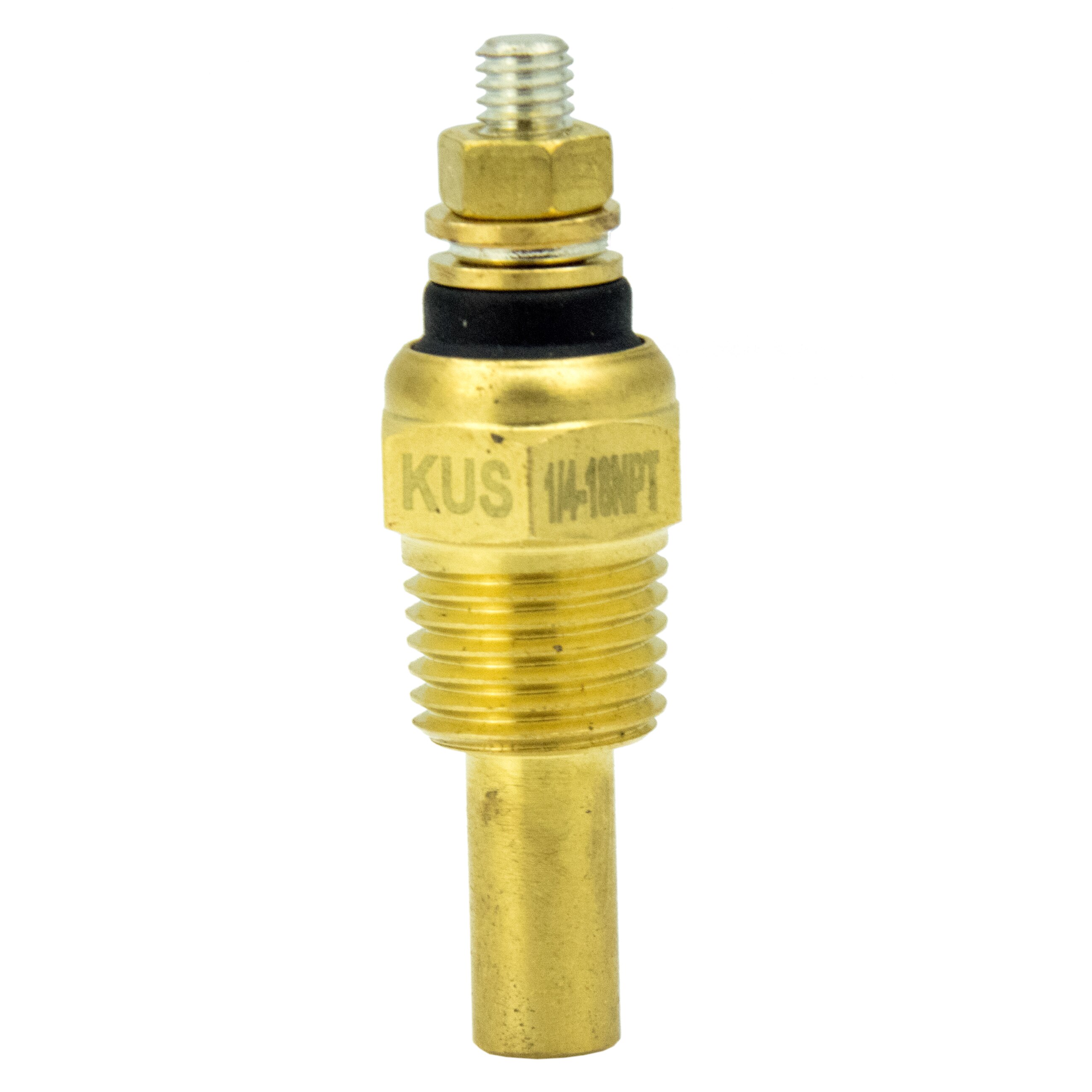 Sensor de temperatura del motor marino para barco KUS, indicador de temperatura de agua para coche, 120 1/4-18NPT