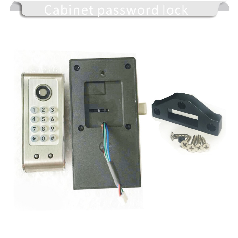 TM button &amp; password keyboard Electronic locker digital cabinet lock TM induction electronic combination lock