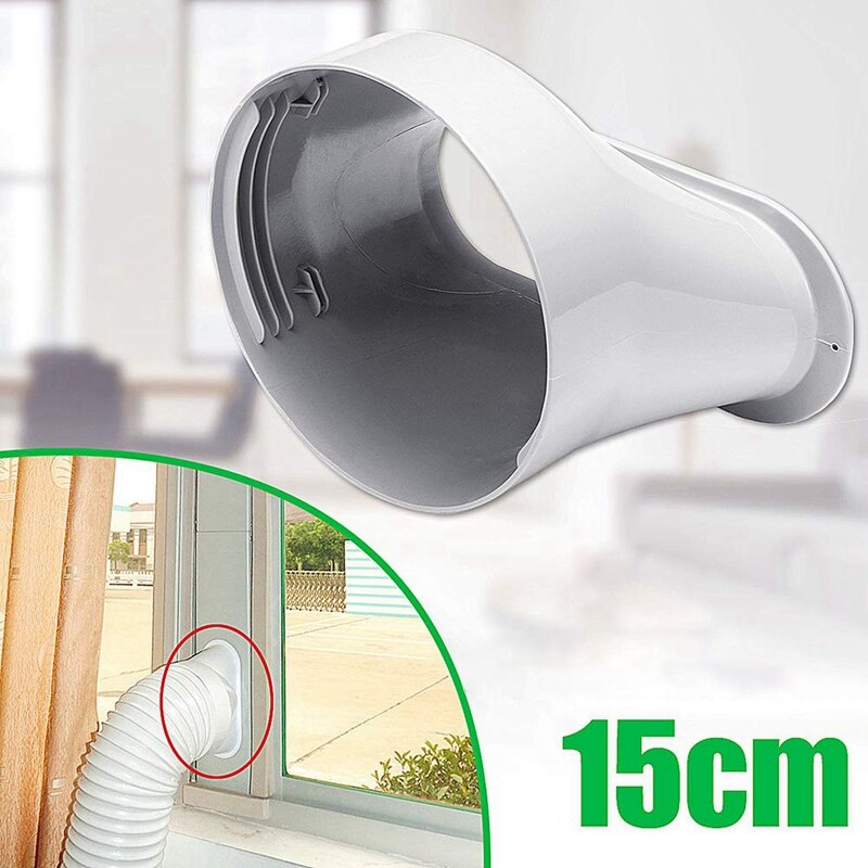 Fenster Rutsche Bausatz Platte, Fenster entlüften Adapter, 1Stck 6Zoll Fenster Adapter Hände Werkzeug Für Tragbare Klimaanlage