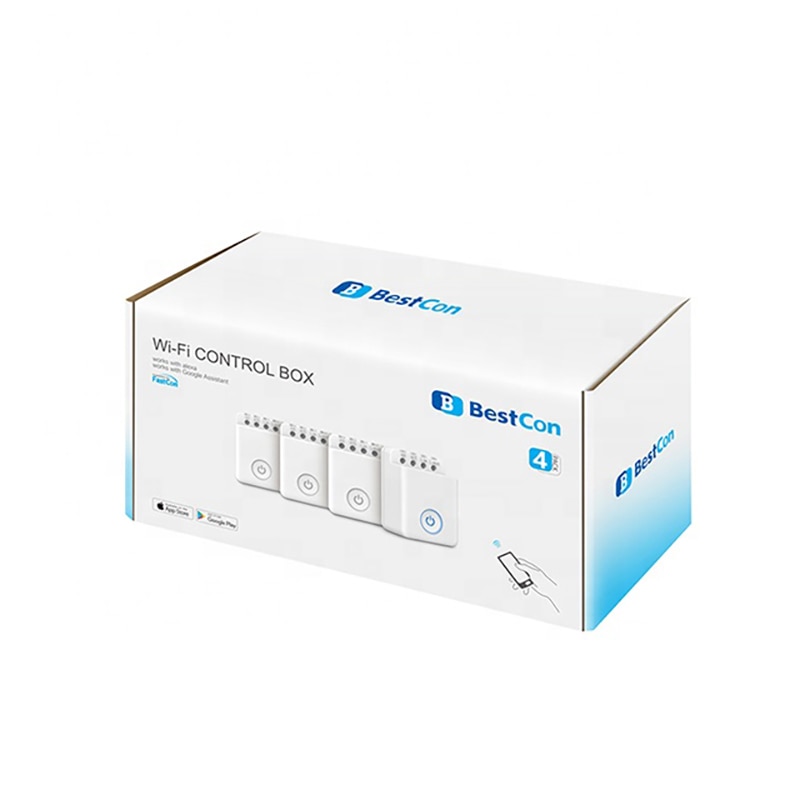 BroadLink, BestCon MCB1, enchufe inalámbrico inteligente con Wifi, minicontrolador remoto, módulo DIY para Smart HOME, Control por voz de Google, Alexa
