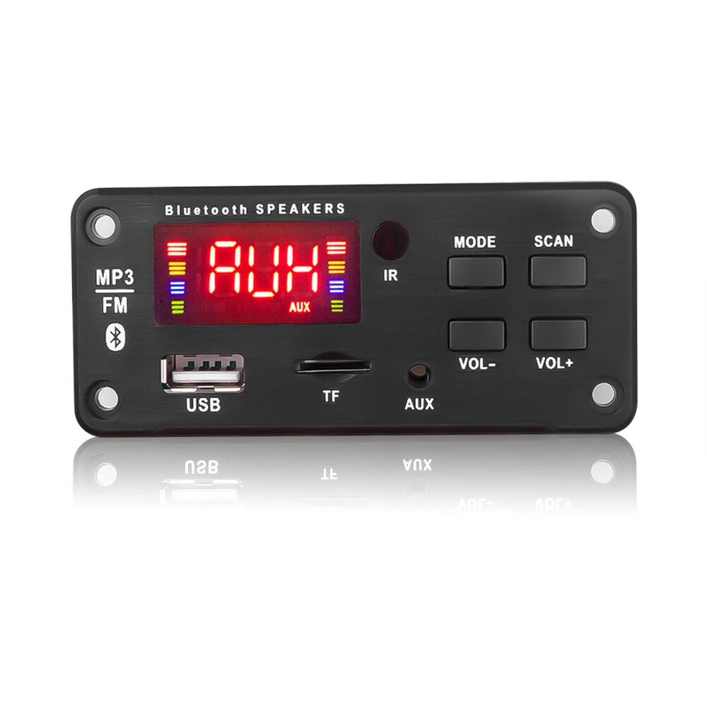 WMA Modul MP3 Decoder Gremium Drahtlose Freihändige Audio- Empfänger 12V Drahtlose Bluetooth 5,0 Audio- Modul USB TF Radio Auto Bausatz