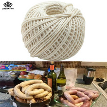 70m Katoen Rustieke Tags Wrap Bruiloft Decoratie Ambachten Twisted Touw String Cord Koken Butcher's Katoen voor Vlees Prep & truss