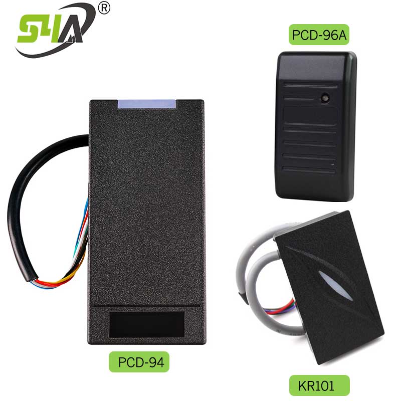 2pcs KR101EM Mini Wiegand RFID Card Reader for Access Control System KR100 125KHz RFID EM Card Reader