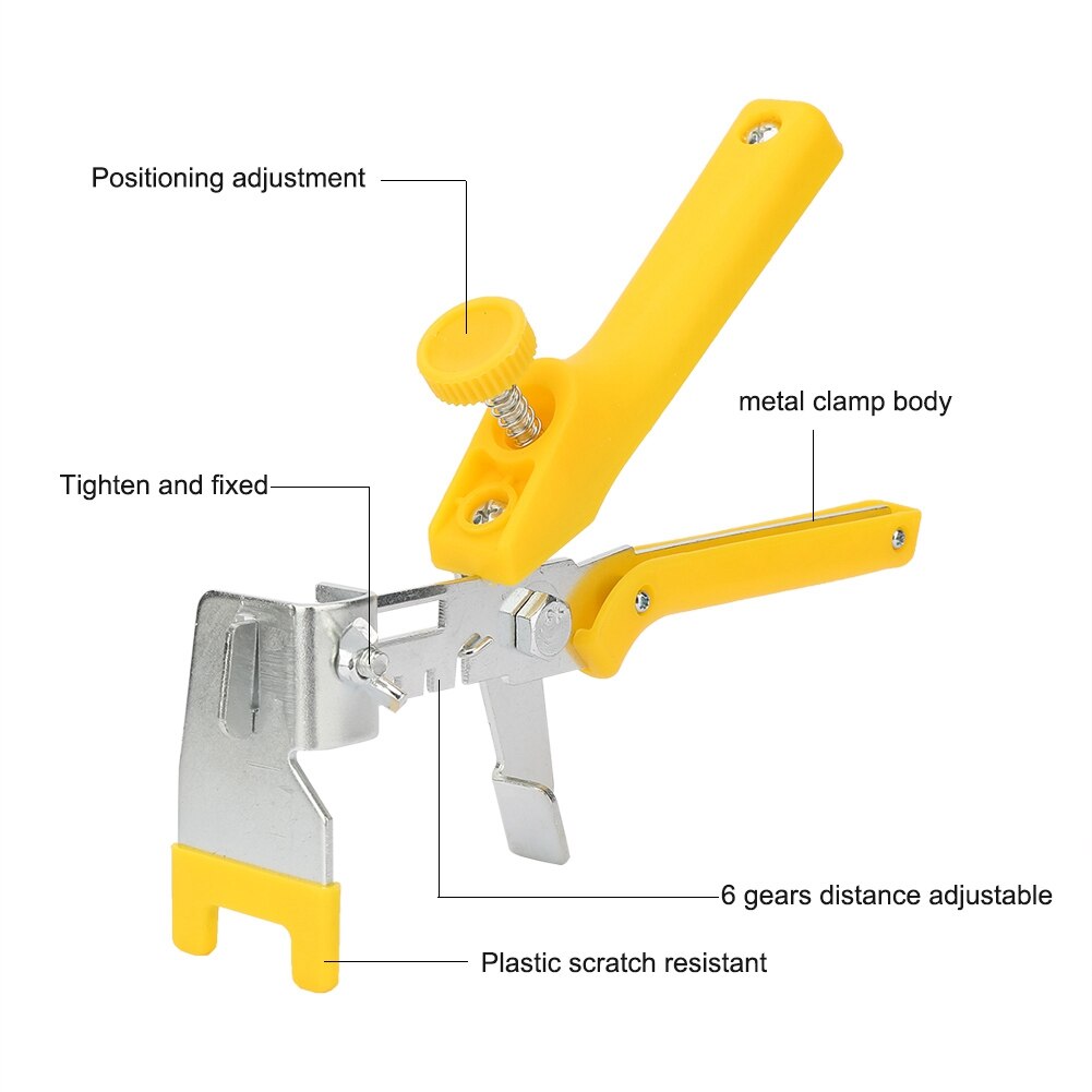 Hand Floor Pliers Tiling Installation Tool Tile Locator Leveling System Supplies
