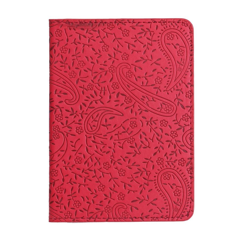 Ladies Cute Lavender Leather Passport Cover Holder Women Thin Travel Passport Leather Case: 09