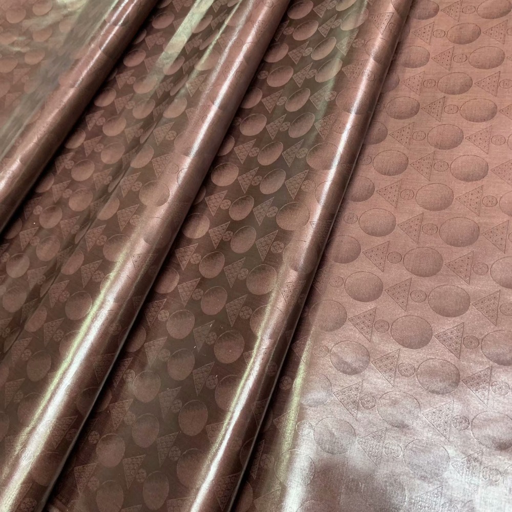 Echt bazin riche getzner atiku stoff für männer 100% baumwolle brokat jacquard stoff bazin riche Stoff5Garten/einstellen L1402-