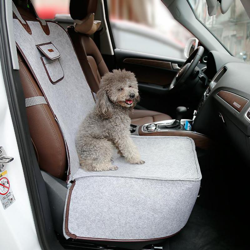 Retro Hond Autostoel Hond Reizen Hangmat Transporter Guard Hond Autostoel Honden Mand Voor Kleine Middelgrote Honden In De auto
