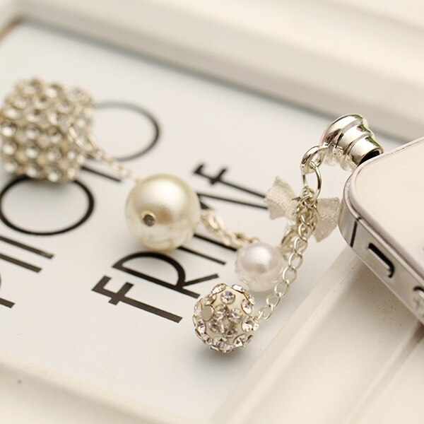 style Pendant Earphone Dust Plug Dustproof Plug Caps Cell Phone Accessories for all 3.5 mm Earphone Dust Plug