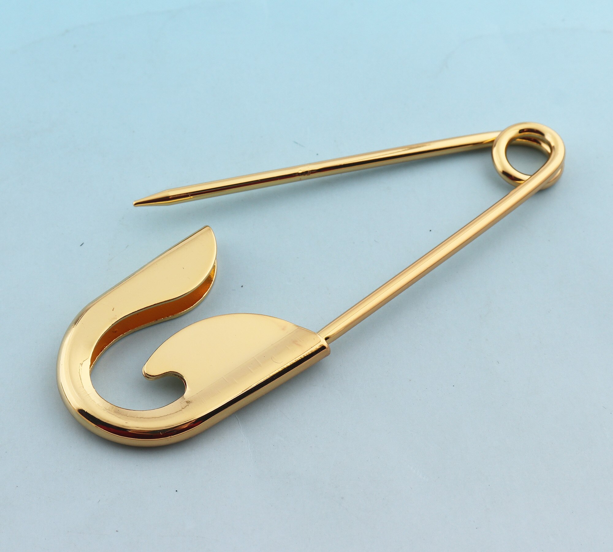 Guld sikkerhedsnåle 5 stk 10cm store sikkerhedsnåle metalnåle sjal pins broche sikkerhedsnåle diy tøjstifter