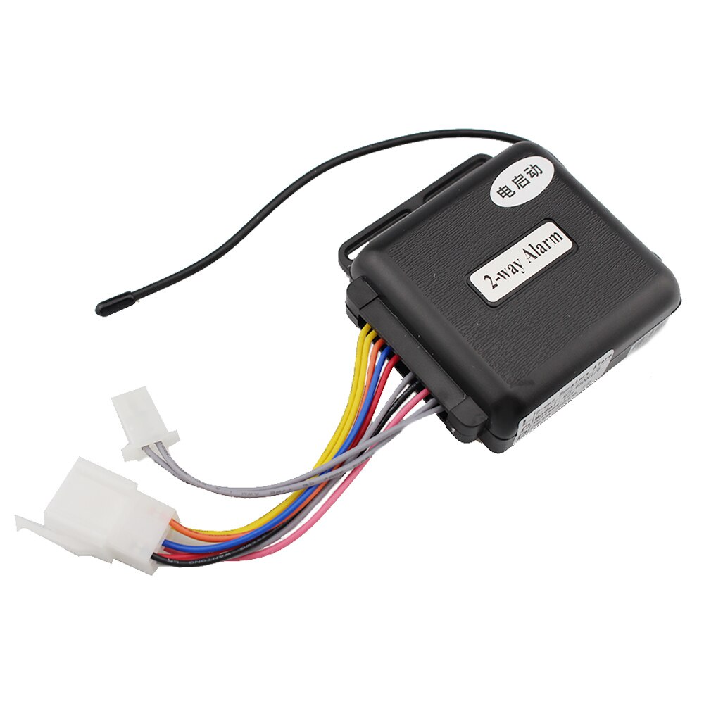 Sistema de alarma de motocicleta de dos vías, alarma de vibración, Control remoto, arranque del motor, sistema de seguridad antirrobo, 12v