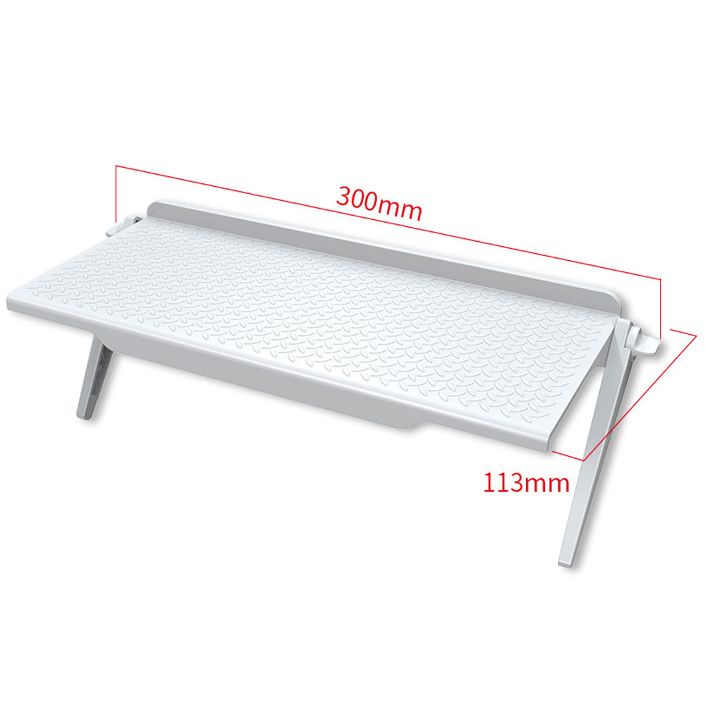 Adjustable TV Screen Top Shelf Computer Monitor Desktop Screen Top Storage Rack TV Media Box, Router Shelf Rack Home Organizer: green