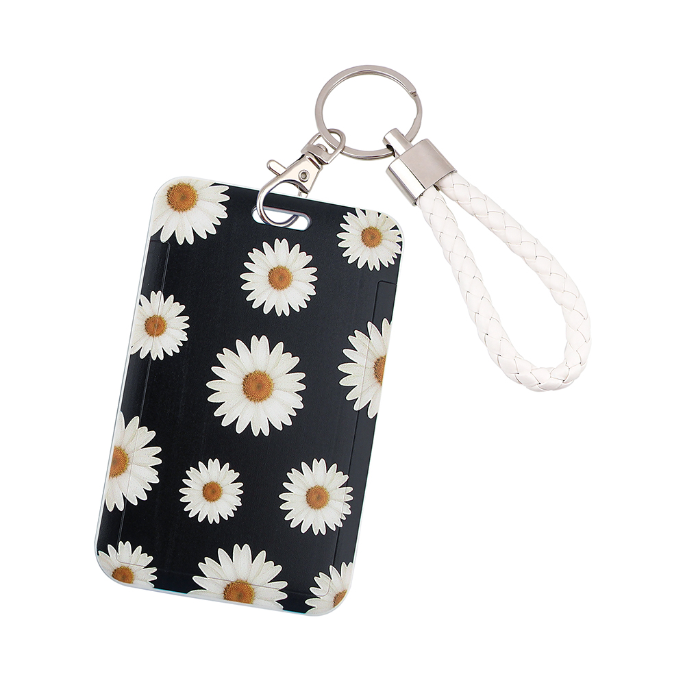 Ransitute R2764 Neue Für Student Arbeiter Handheld Keychain Karte Halter Visitenkarte Bank Karte Student ID Karte Halter: 4