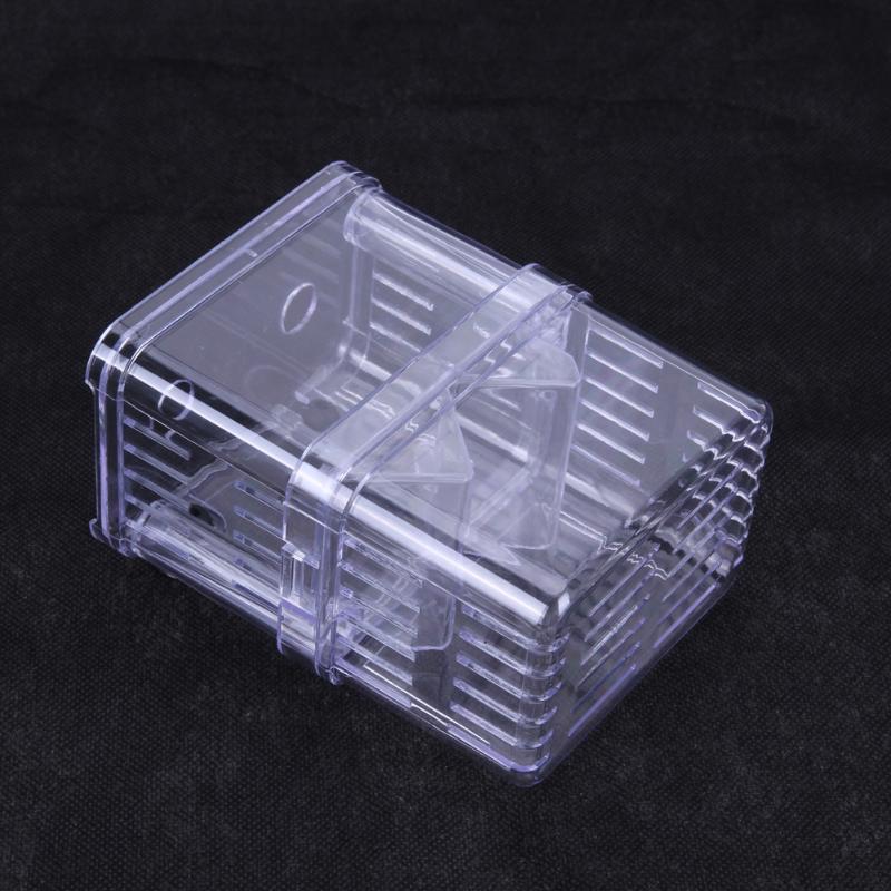 Kweekbak voor vissen, aquarium, kweekkast, dubbele guppy's, broedstoof, isolatie aquarium, dierenbenodigdheden, s/l aquarium accessoire
