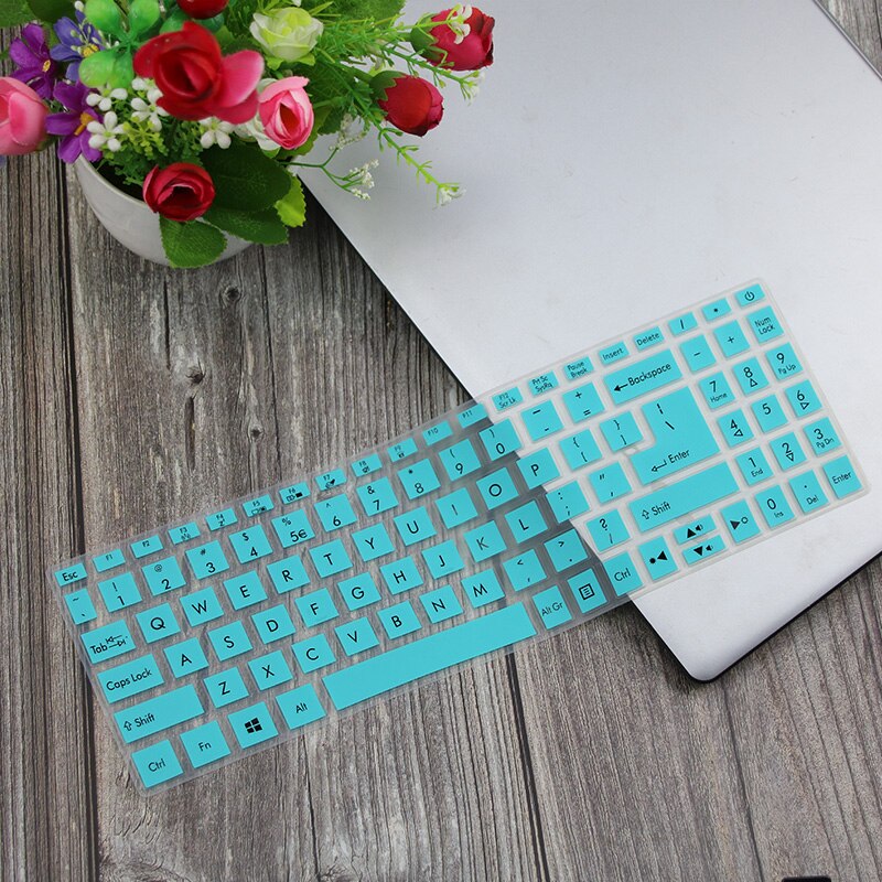 Pour Acer Aspire 3 a315-22 A315-33 A315-55G A315-55 A315-54 A315-54K Aspire 5 15.6 ''ordinateur portable Clavier Protecteur de Couverture de Peau: whiteblue