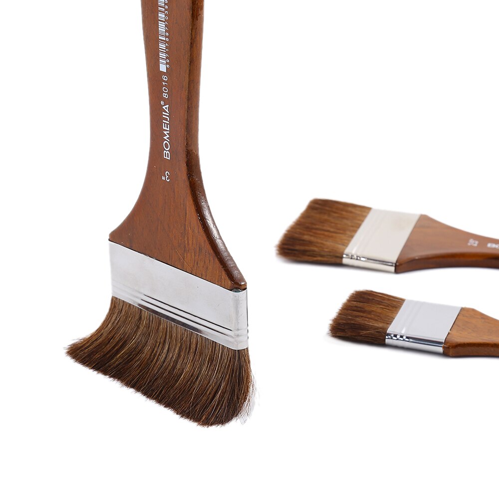 1Pc Paint Brushes Acrylic DIY Graffiti Brush Set For Artist Oil Scrubbing Brush School Drawing Paint Stationery Supplies