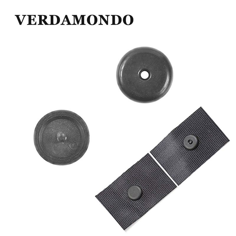 Para cinturón de seguridad de coche botón de parada tope de seguridad espaciado límite hebilla Clip retenedor extraíble sin soldadura plástico negro