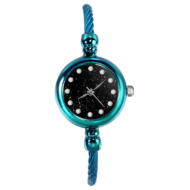 Soxy dameure damer simple wire armbånd urkæde kvindelig kjole pige relogio feminino reloj mujer
