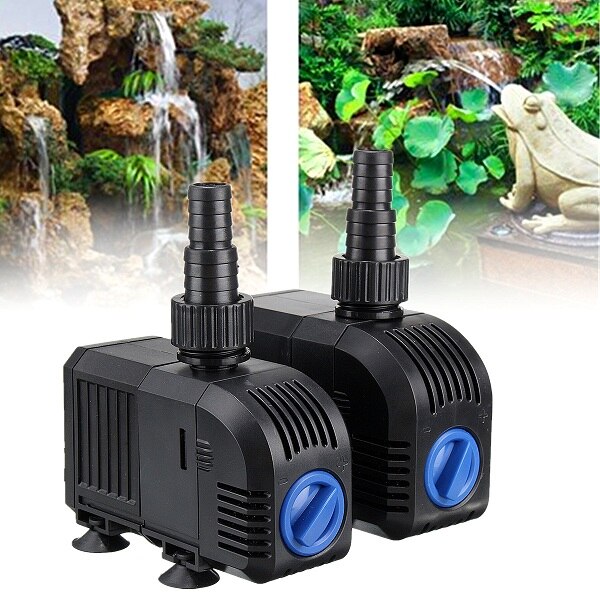 Submersible Pump Fountain Quiet Water Pump for Aquarium Fish Tank Hydroponics Pools