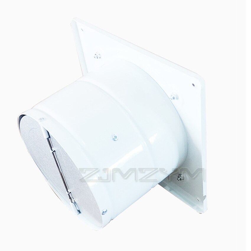 8 Inch High-speed Silent Exhaust Fan Stainless Steel Fan Blade Toilet Window Extractor Exhaust Ventilator Ventilation Fans 80W