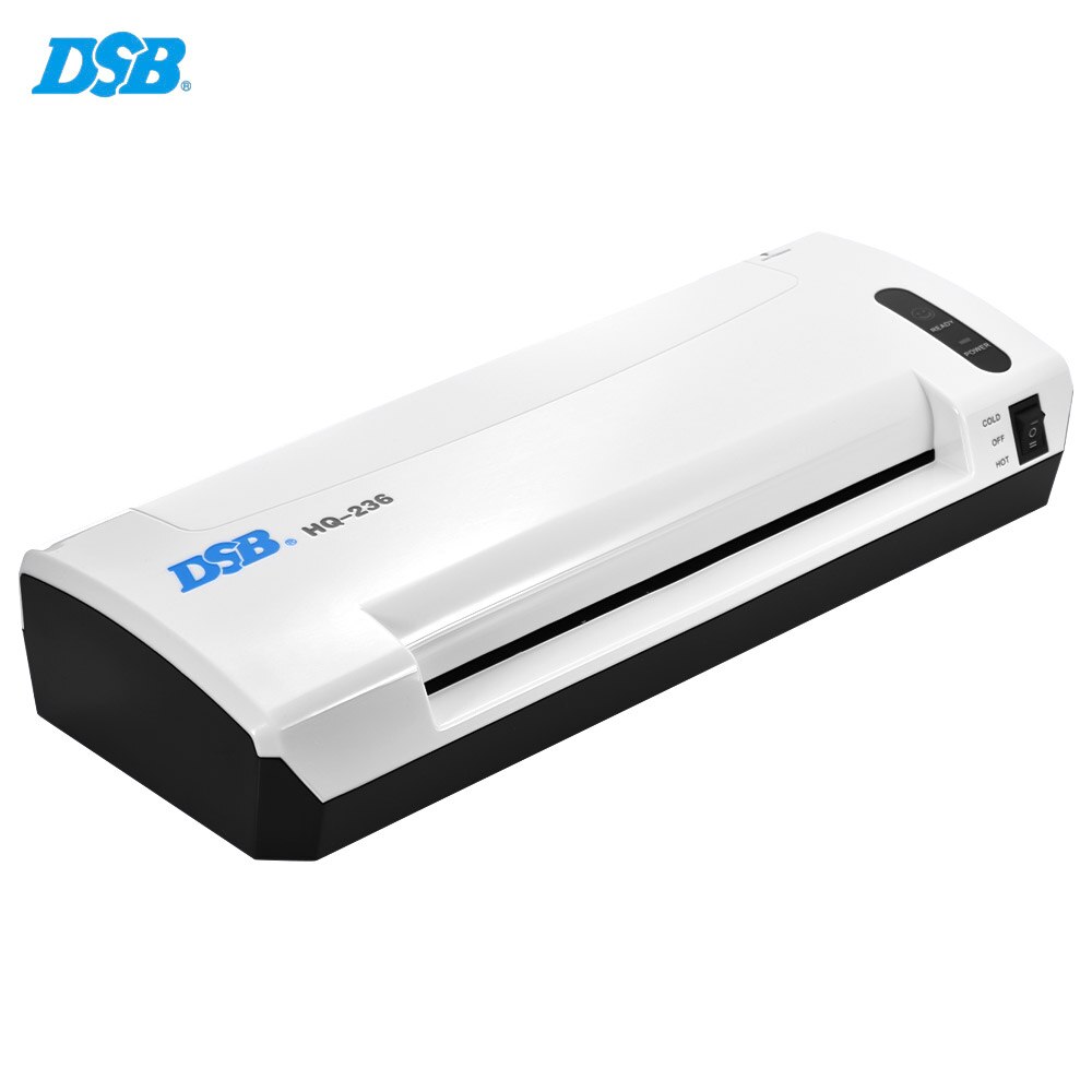 Dsb  a4 photo cold laminator free paper trimmer cutter 1.5-2 min warm  up 400mm/ min fast speed for 80-125 mic film laminering