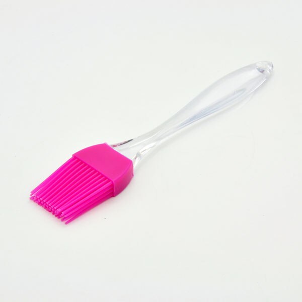 Multifunctionele siliconen bakkwast bak bbq barbecue bestrijken olie kwasten taart accessoires: Roos