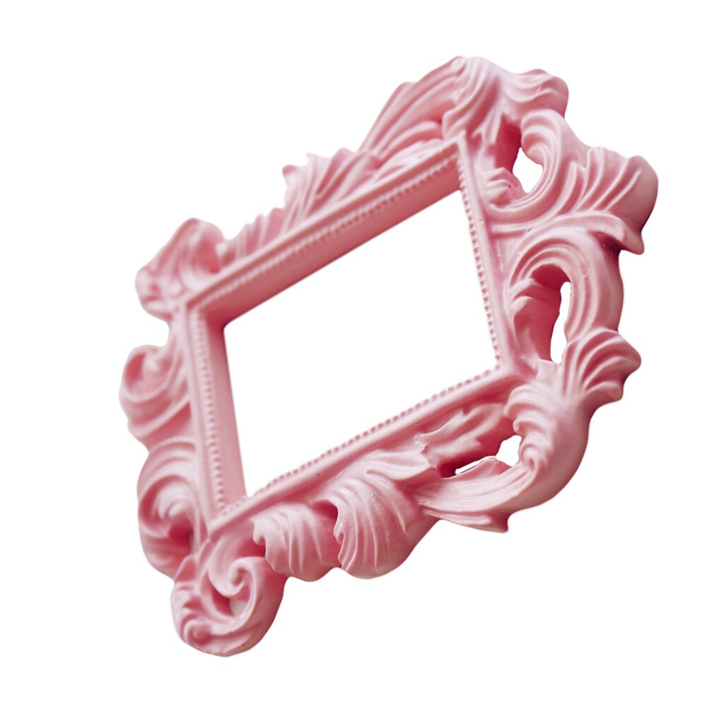 Barokke Frame Roze Kijkgaatje Fotolijst Photoprint Wedding Supply Trouwbedankjes Photo Prop Ornamenten Home Decor Deur