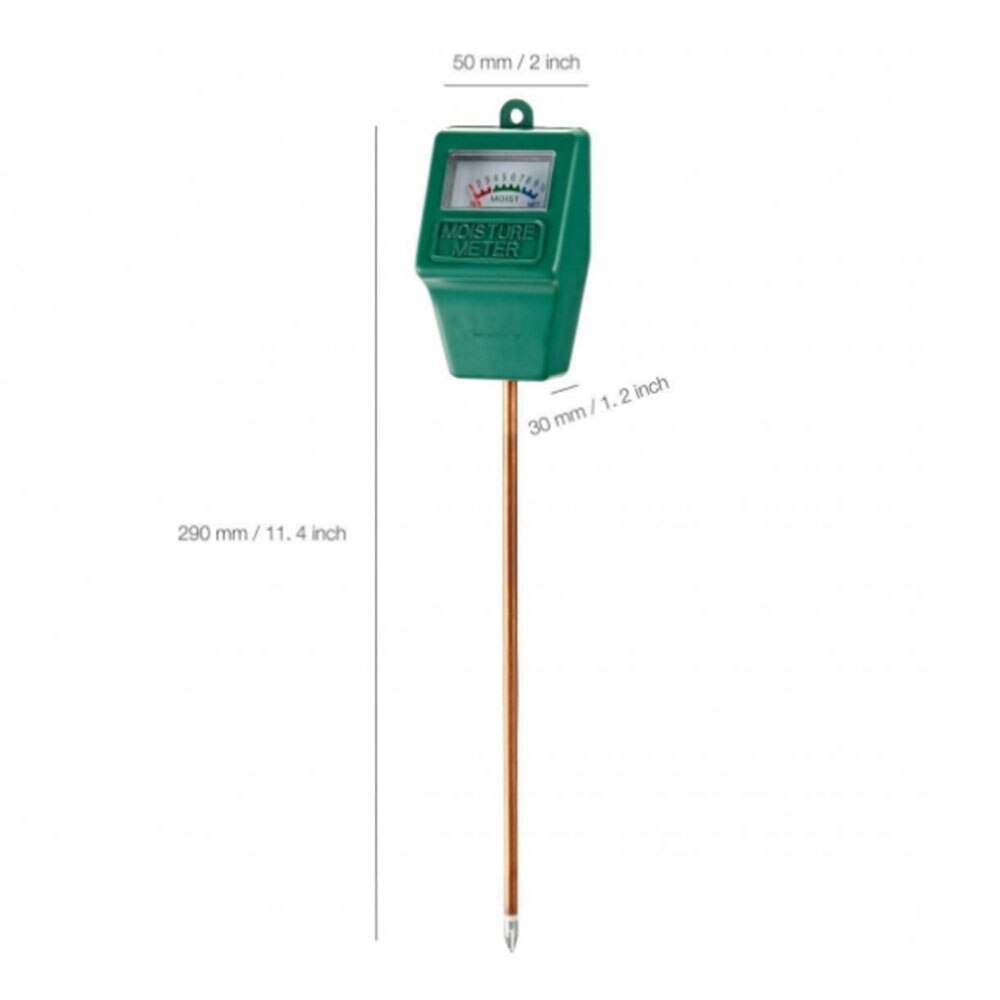 Green Analyzer Soil Tester PH Meter Hydroponics Moisture Gardens Plants Lawns Convenient Economic
