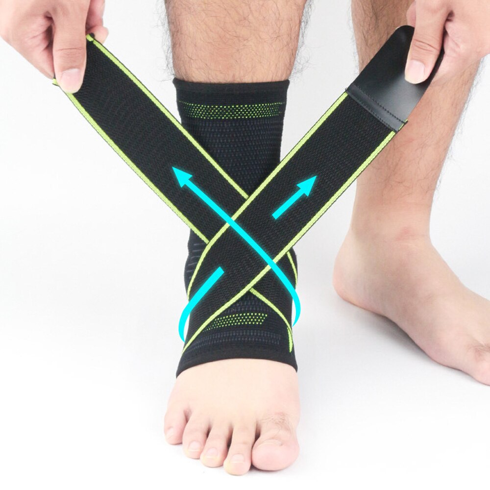 1Pcs Sport Ankle Support Breathable Elastic High Protect Sports Ankle Equipment Safety Running Basketball Ankle Brace Ankle Wrap