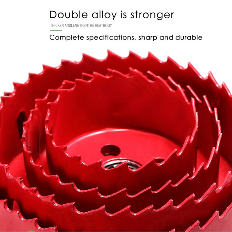 M42 HSS Hole Saw Hole Opener Cutter Tool for Wood Aluminum Iron Sheet Pipe Plastic