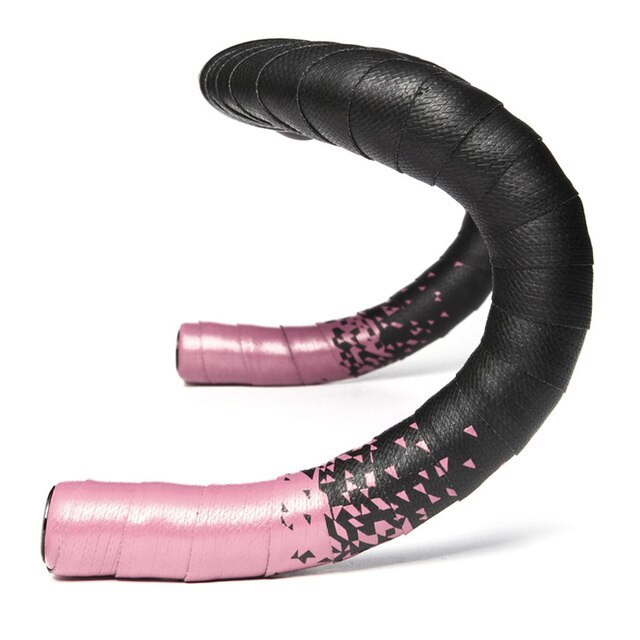 Handlebar Tape Road Bike Grip Cycling Accessories Fixie Gear Strap PU EVA Wrap Perforated: Pink Fade