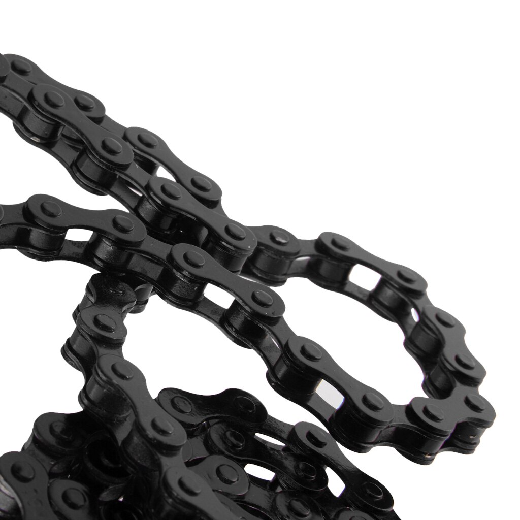High Strength Steel Single Speed Bicycle Chain Anti-rust Bicycle Parts for MTB BMX Bike 1/2" x 1/8" 7 Colors