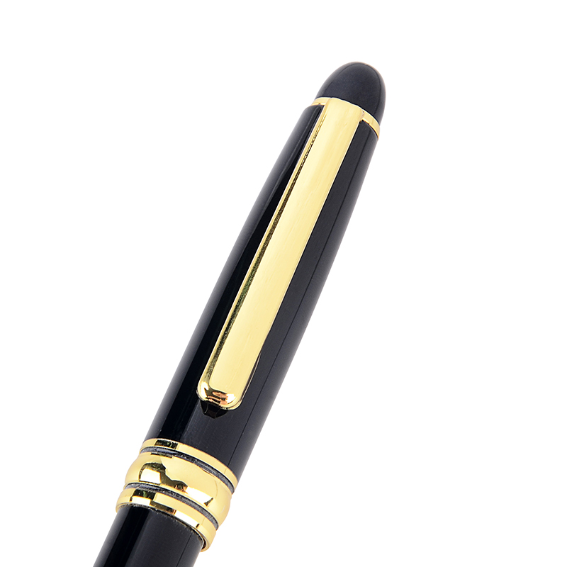 Metal Ballpoint Pen Business Writing Gold Silver Clip Roller Ball Pens School Student Office Stationery