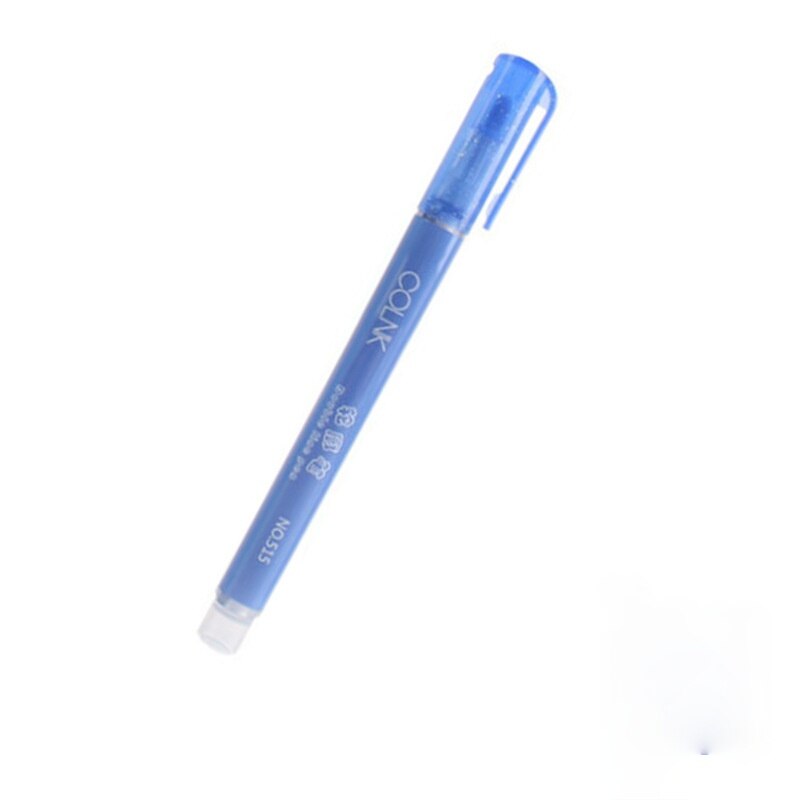 Stylo surligneur coloré pour dessin et écriture, marqueur Fluorescent à Double ligne: deep blue