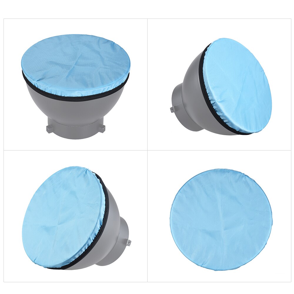 Andoer Soft Diffuser Doek Fotografie Licht Soft Diffuser Doek Kit Voor 7 "180Mm Standaard Studio Strobe Reflector 5 kleuren