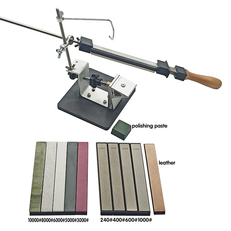 Fixed Knife sharpener Sharpening System 360 rotary Sharpening System knife Apex edge sharpener Aluminum alloy Flip: 4jin 5p pg