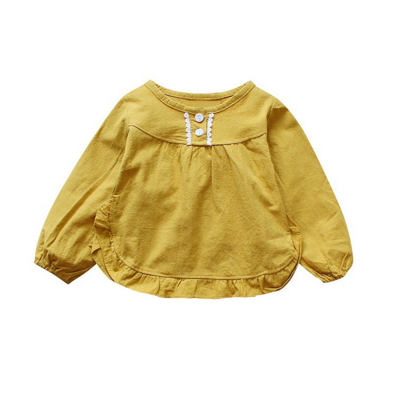 Blusa para bebés y niñas camisas de manga larga de otoño para Niñas Ropa para niños princesas para niñas camisas para niños calientes